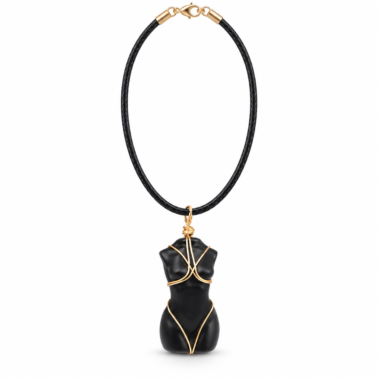 ๐ Divine Feminine Wire-Wrapped Crystal Necklace โ Love, Confidence & Empowerment