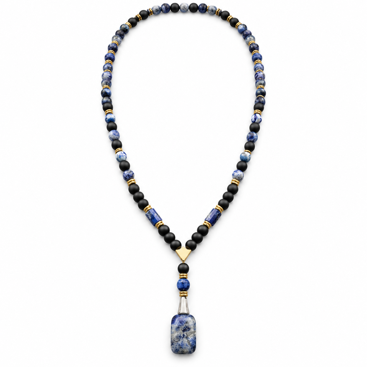 ✨ Blue Sodalite Drop Necklace — Clarity, Confidence & Calm