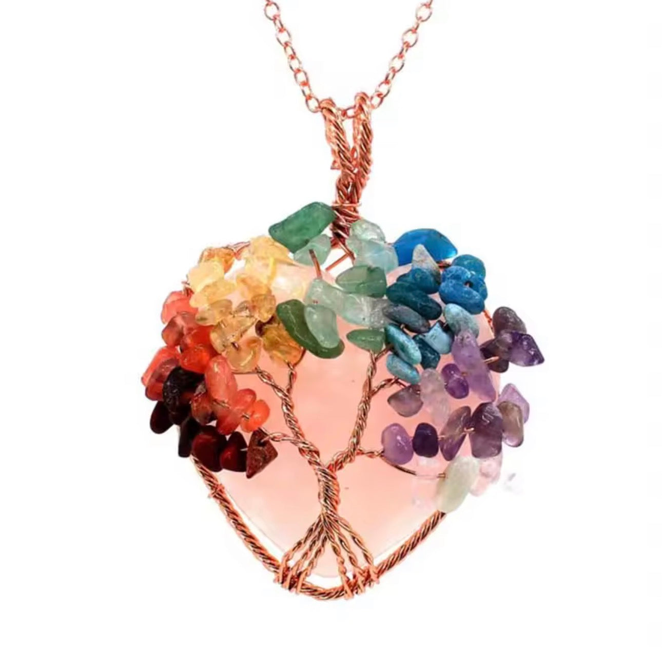 ๐ Love Energy โ Rose Quartz Necklace