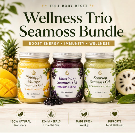 ✨ Wellness Trio Seamoss Bundle — Full Body Reset
