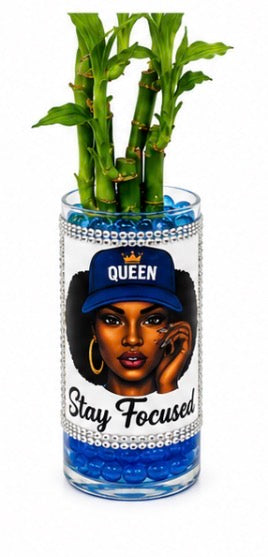 👑 Motivational “Stay Focused” design