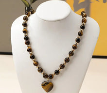 Load image into Gallery viewer, Custom crystal necklace for women.