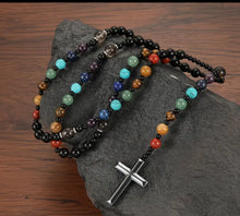 Load image into Gallery viewer, Men Custom Crystal Necklace