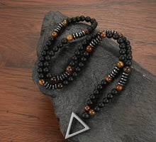 Load image into Gallery viewer, Men Custom Crystal Necklace