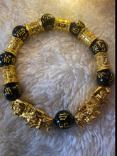 Load image into Gallery viewer, Custom Mantra good luck blessing bracelet