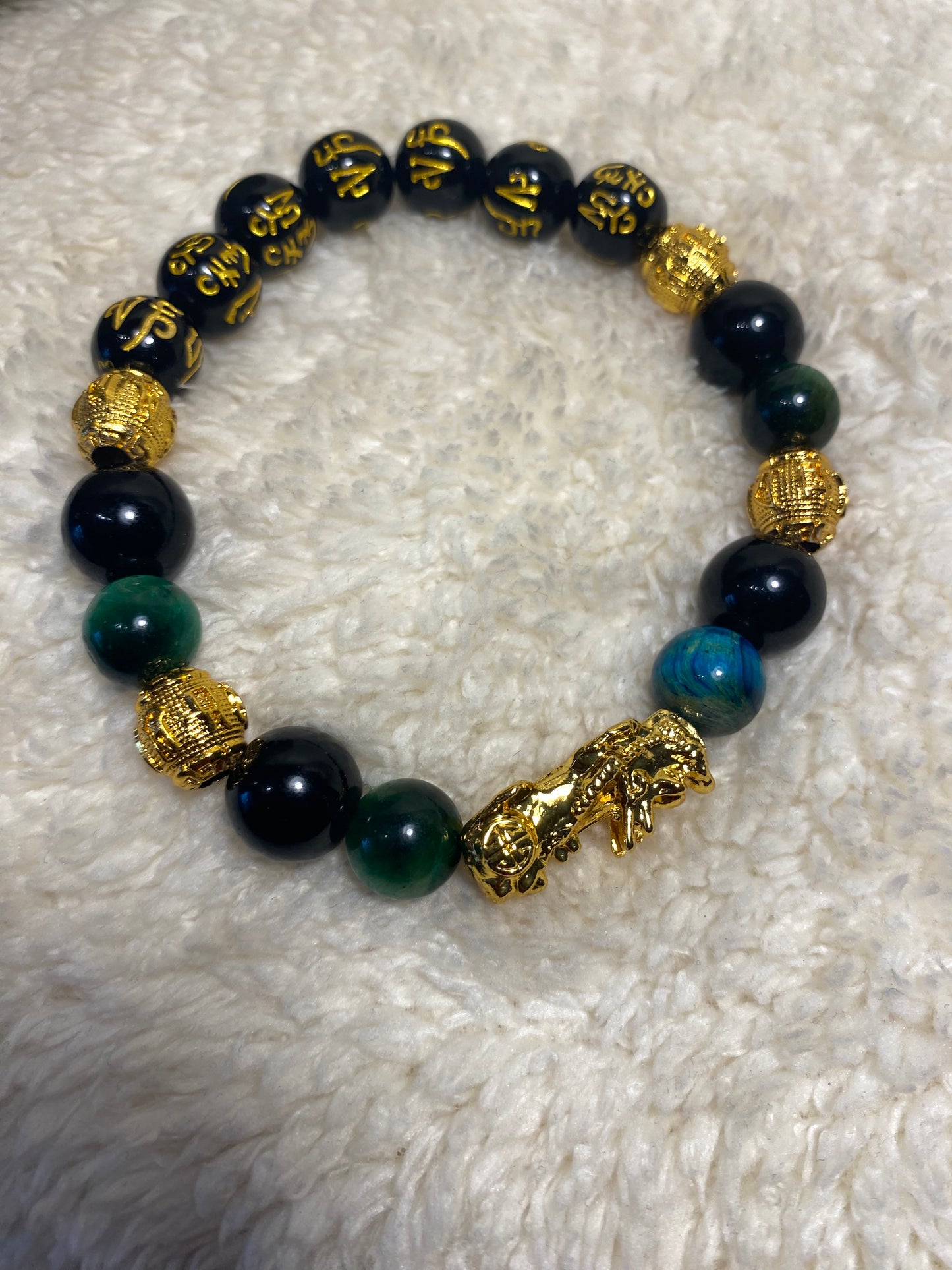 ✨ Manifestation Energy — Custom Mantra Bracelet