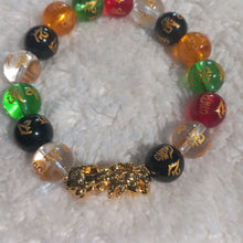 Load image into Gallery viewer, Custom Mantra good luck blessing bracelet