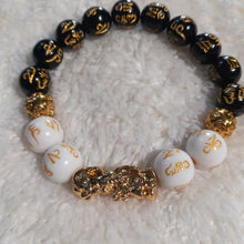 Load image into Gallery viewer, Custom Mantra good luck blessing bracelet