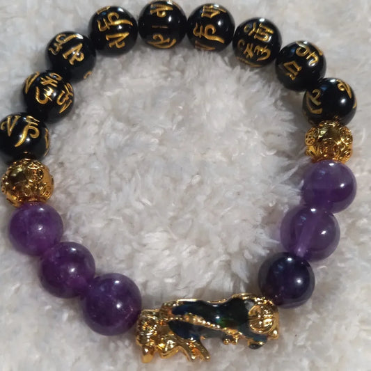 ✨ Manifestation Energy — Custom Mantra Bracelet