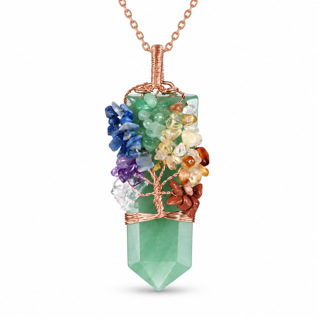 Women’s Crystal & Wire-Wrapped Necklaces