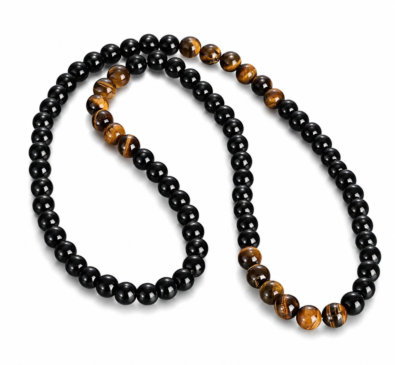 ✨ Tiger Eye Protection Energy Necklace