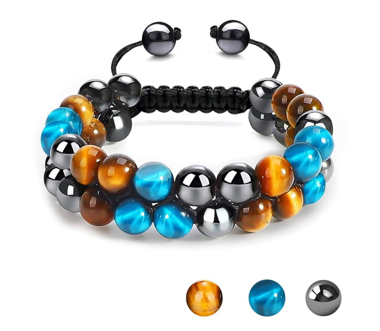 Tiger Eye Protection Bracelet — Confidence, Strength & Grounded Energy ✨