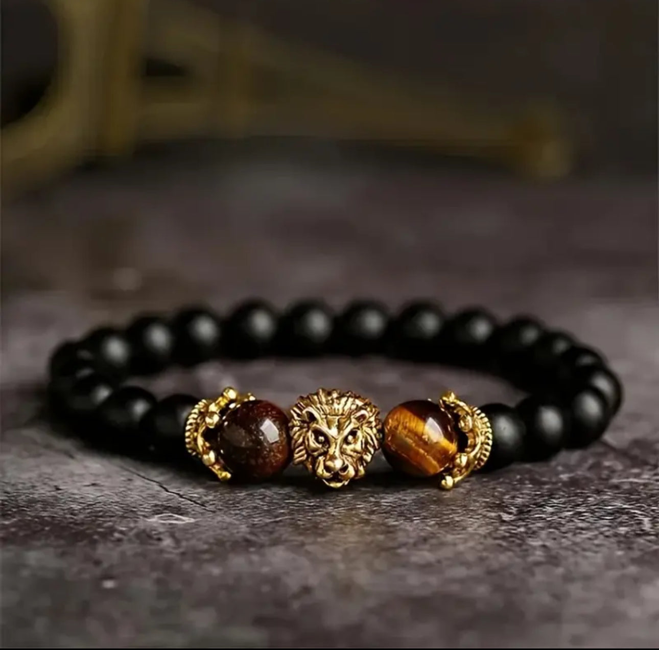 Tiger Eye Protection Bracelet — Confidence, Strength & Grounded Energy ✨