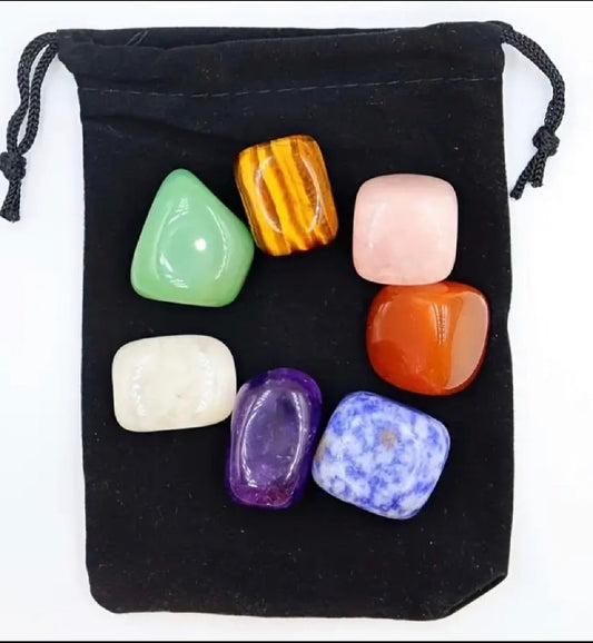 ✨ 7 Chakra Pocket Stones