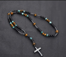 Load image into Gallery viewer, Men Custom Crystal Necklace
