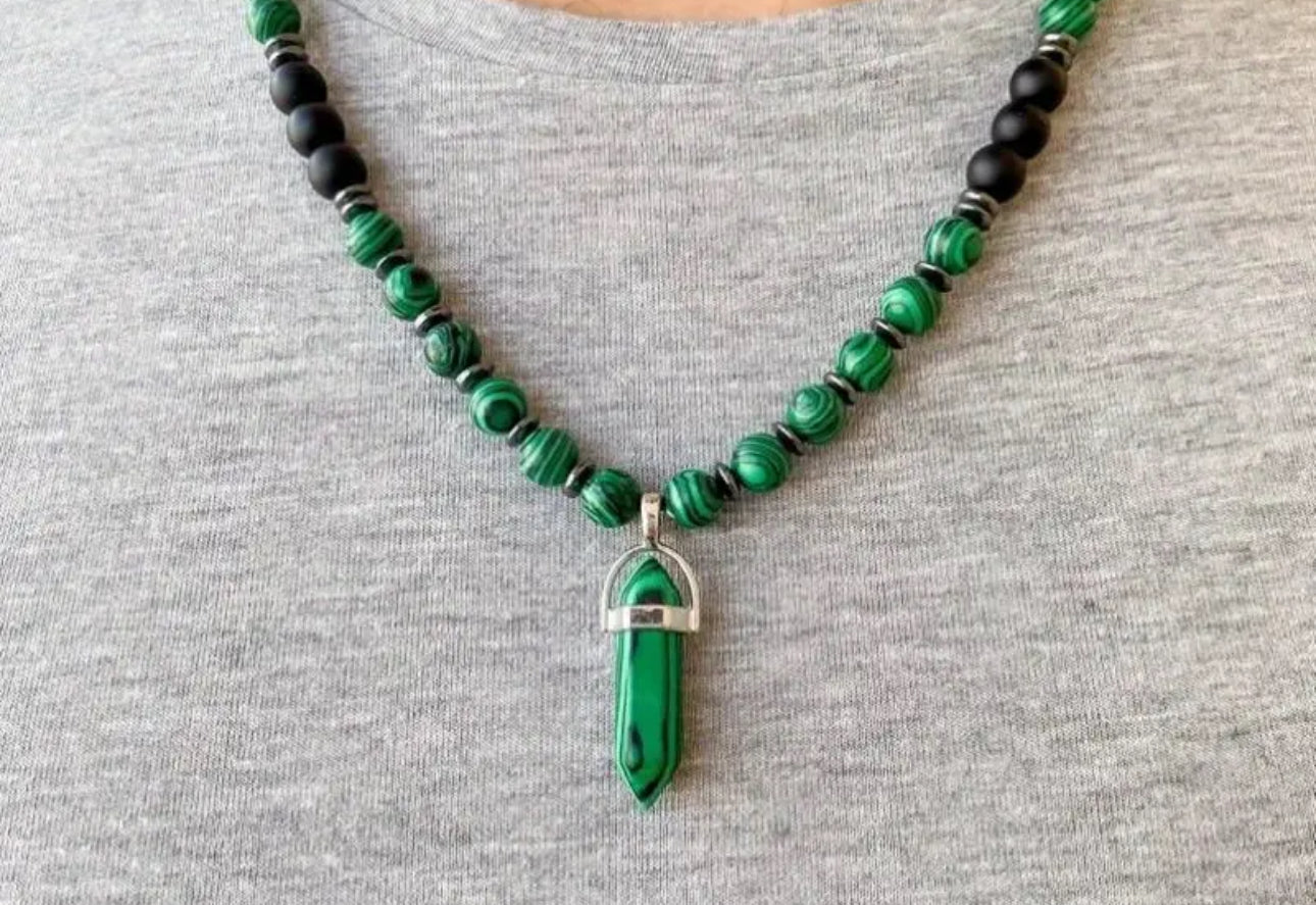 Custom crystal necklace for women.