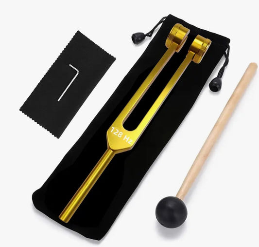 ✨ 528Hz Chakra Tuning Fork Set ✨