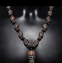 Load image into Gallery viewer, Men Custom Crystal Necklace
