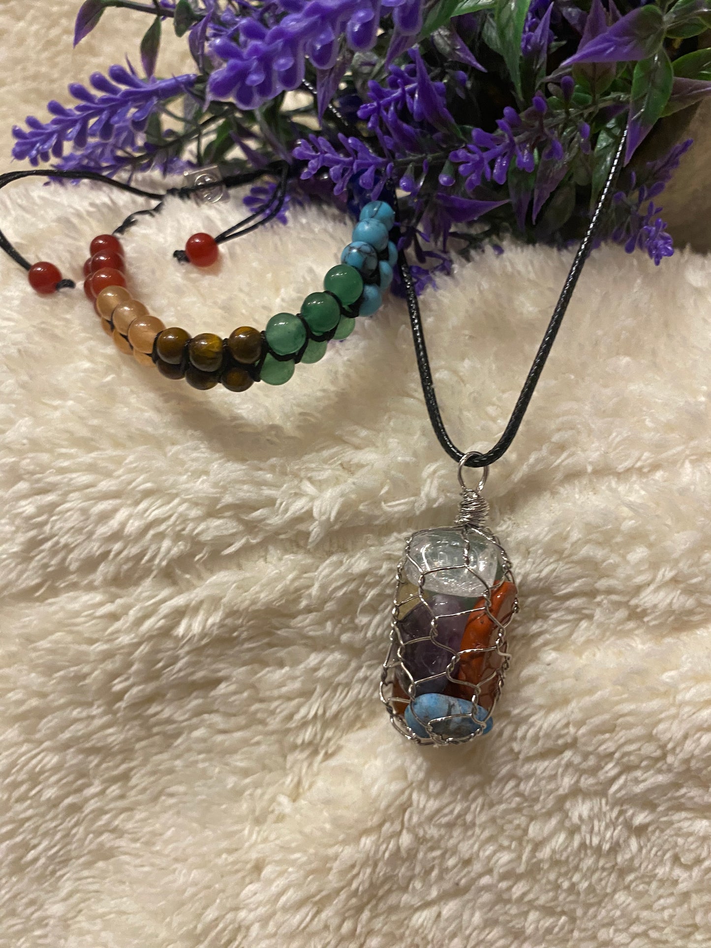 Custom crystal necklace for women.