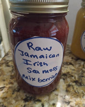 Load image into Gallery viewer, Wildcrafted Organic Irish Sea Moss made fresh to order.  We have a variety of flavors to choose from.
