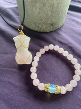 Load image into Gallery viewer, Custom crystal necklace for women.
