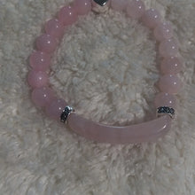 Load image into Gallery viewer, Custom Rose quartz jewelry
