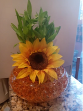 Load image into Gallery viewer, Custom 3 tier liquid crystal bamboo arrangement
